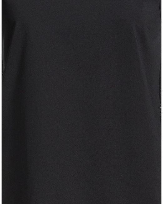 EA7 Black Tank Top Polyester, Elastane