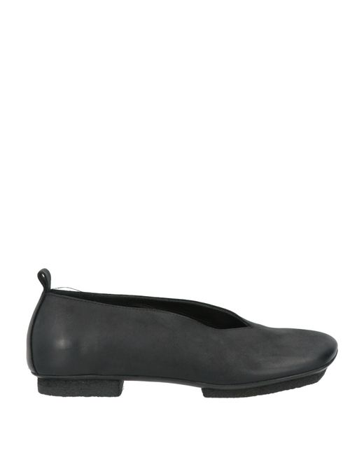 Uma Wang Black Ballet Flats Calfskin