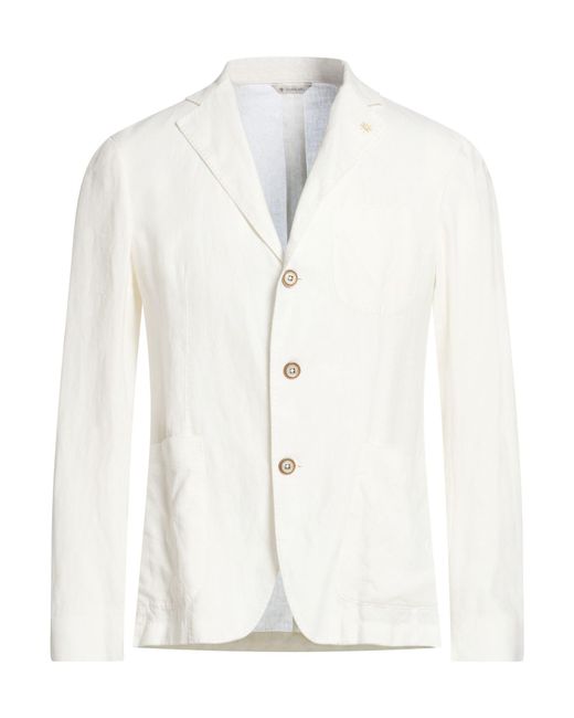 Manuel Ritz White Blazer for men