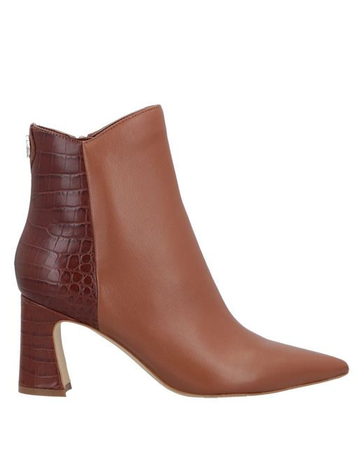brown guess booties