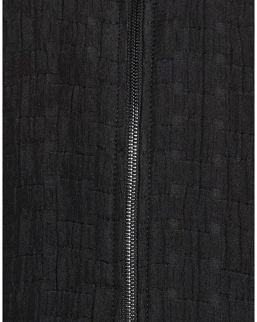 Berna Black Jacket Polyester, Elastane for men
