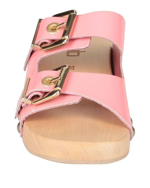 NCUB Pink Sandals Leather