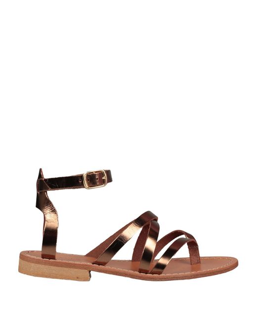 Sandalias de dedo Baldinini de color Brown
