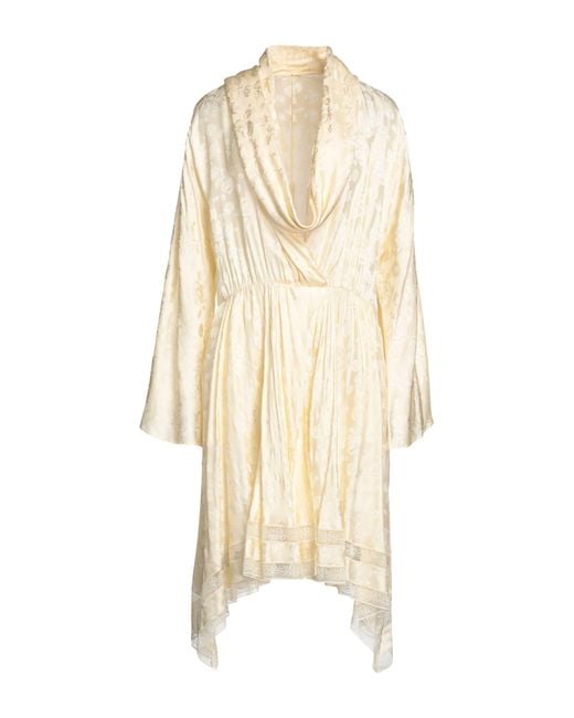 Philosophy Di Lorenzo Serafini Natural Short Dress