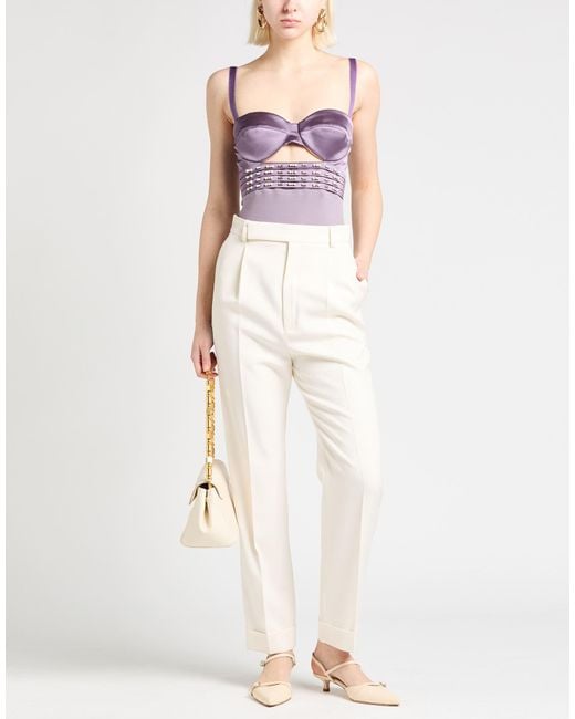 Elisabetta Franchi Purple Bodysuits