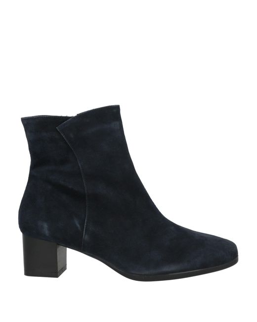 Melluso Black Midnight Ankle Boots Leather
