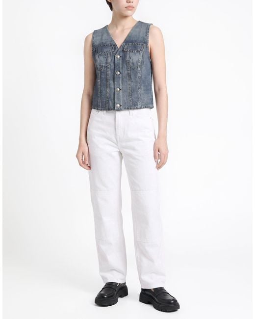 Rag & Bone Blue Waistcoat