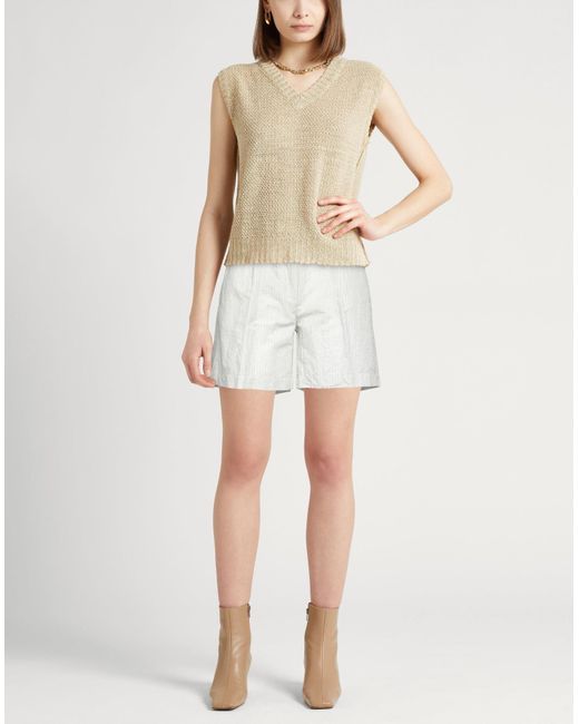 Aspesi White Shorts & Bermuda Shorts