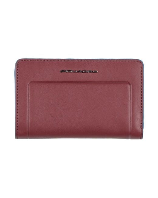 Piquadro Red Wallets