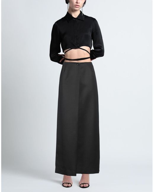 Givenchy Black Maxi Skirt