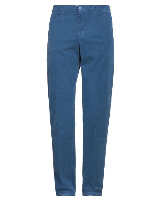 Mp Massimo Piombo Blue Trouser for men