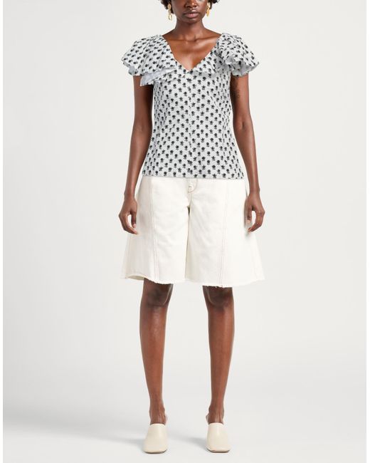 Philosophy Di Lorenzo Serafini White Top Cotton
