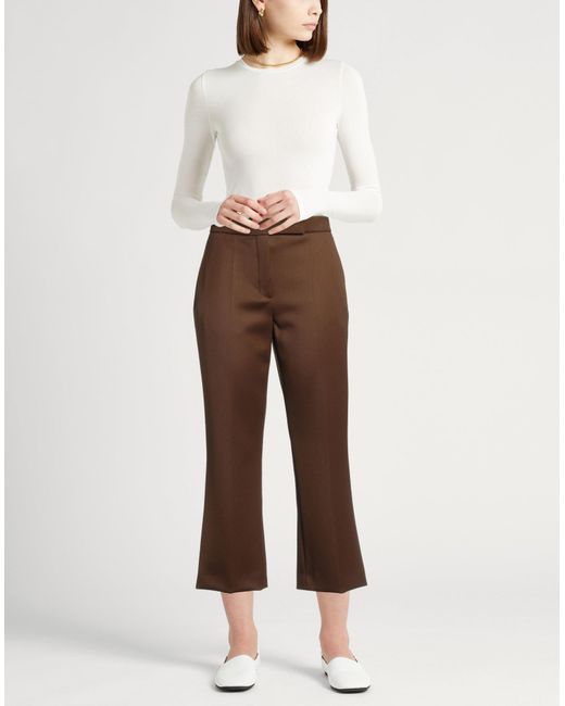 Tory Burch Brown Trouser