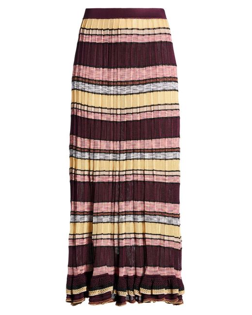 Ulla Johnson Red Midi Skirts