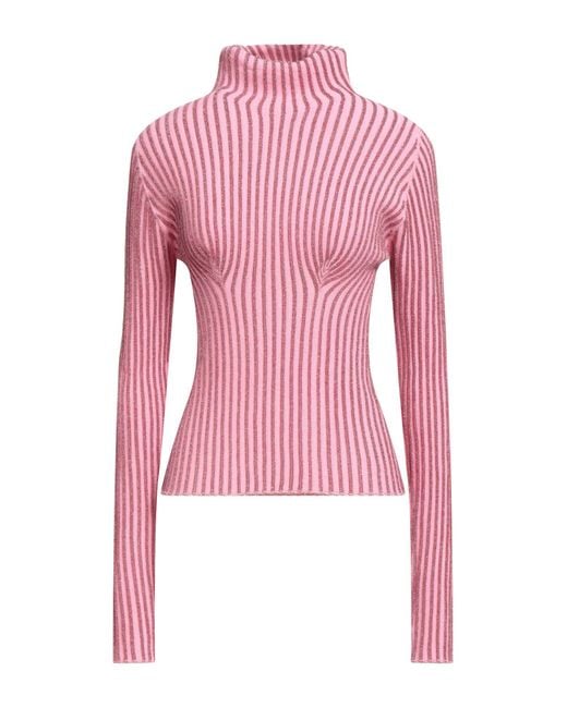 DES_PHEMMES Pink Turtleneck