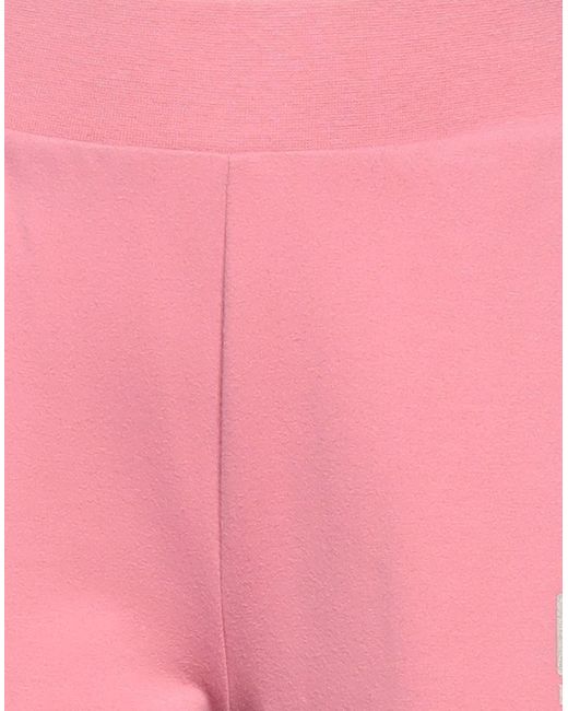 EA7 Pink Pants Cotton, Elastane