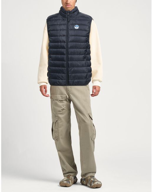 Chompa sin mangas North Sails de hombre de color Blue
