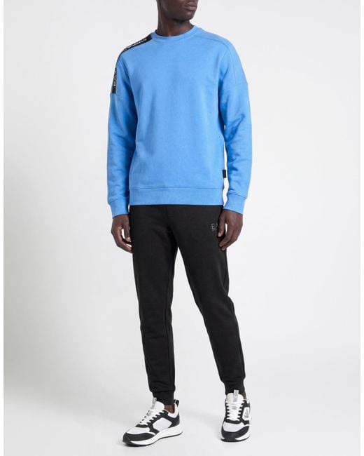 EA7 Blue Sweatshirt for men