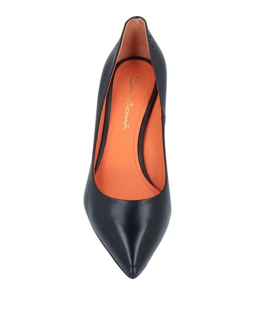 Santoni Blue Pumps