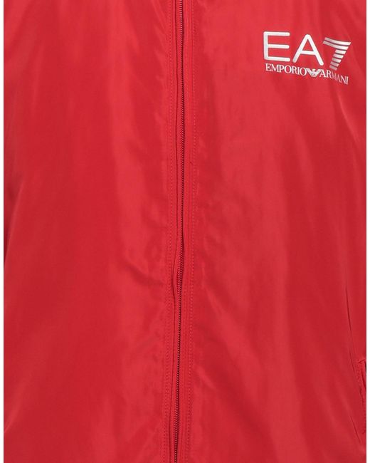 EA7 Red Jacket for men
