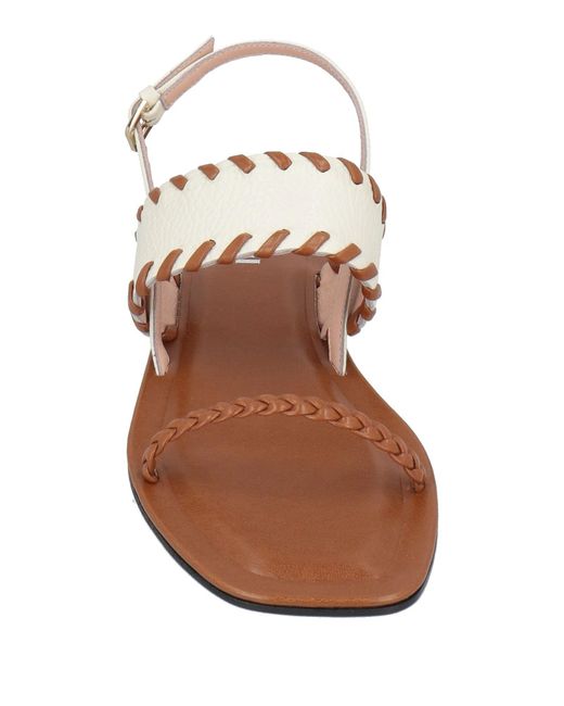 Pollini Natural Sandals