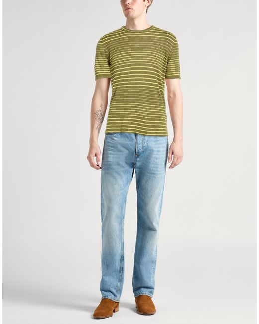 Roberto Collina Green Sweaters for men