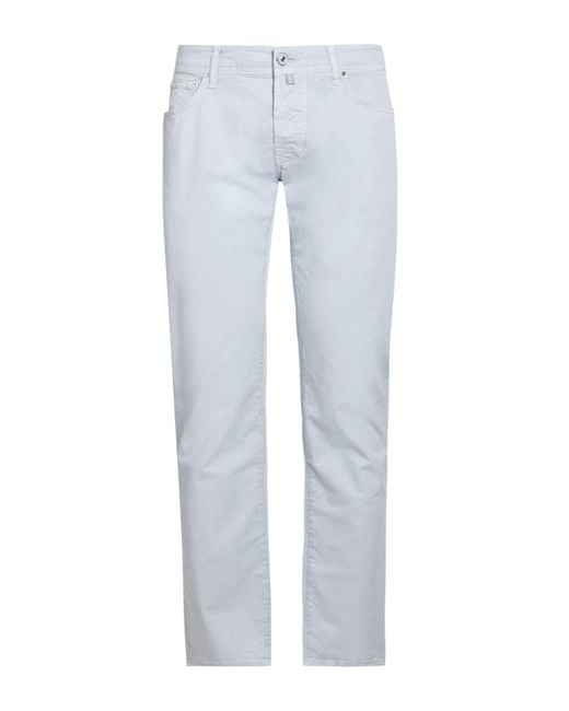 Jacob Cohen Gray Pants Cotton, Elastane, Polyester for men