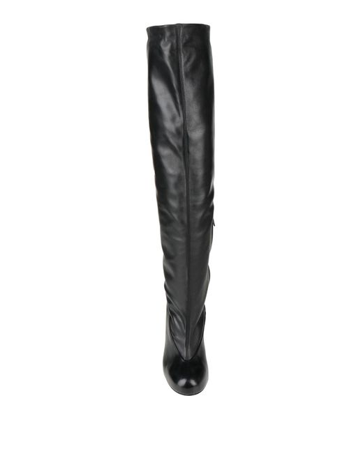 Lemaire Knee Boots in Black | Lyst