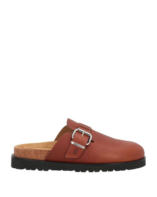 DSquared² Brown Mules & Clogs for men