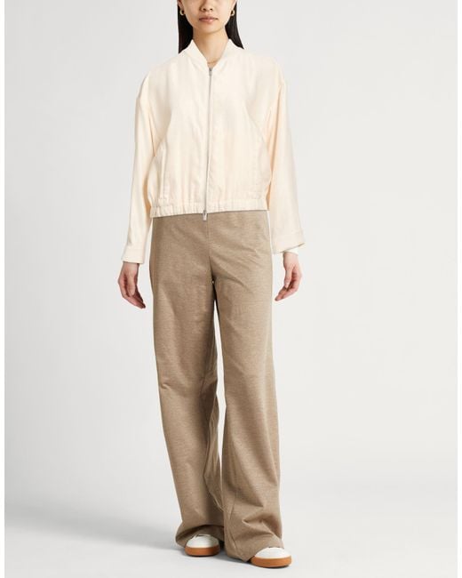 Peserico Natural Jacket Rayon, Linen, Cotton