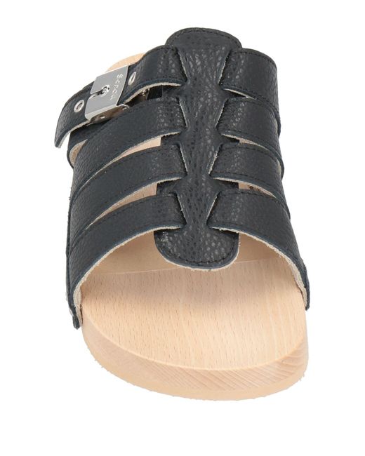 Scholl Black Mules & Clogs
