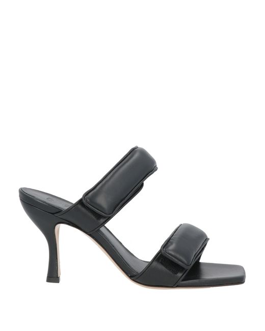 Gia Borghini Black Sandals