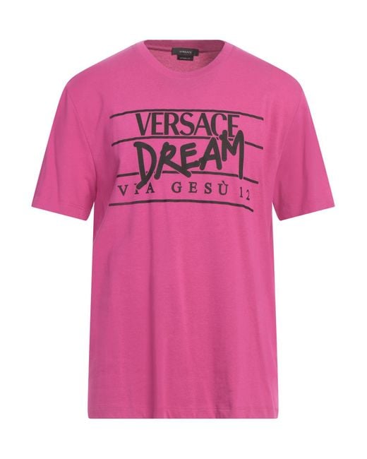 Versace T-shirts in Pink für Herren