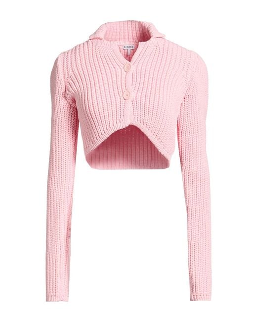 Loewe Pink Cardigan Polypropylene