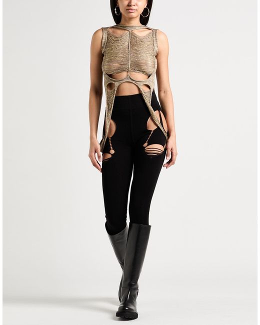 Rick Owens Black Leggings