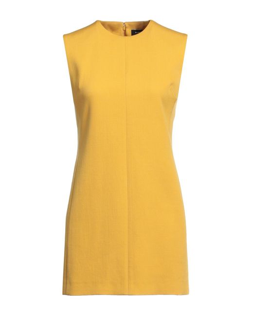 BCBGMAXAZRIA Yellow Mini Dress