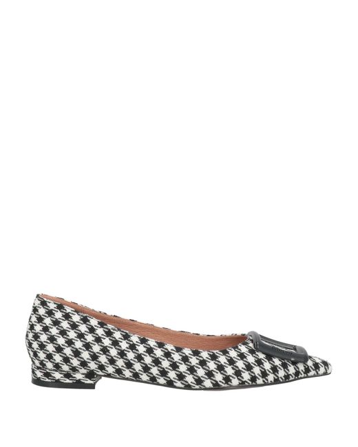 Bibi Lou Black Ballet Flats Textile Fibers