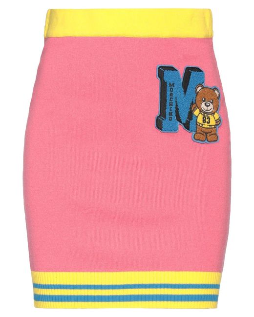 Moschino Pink Mini Skirt