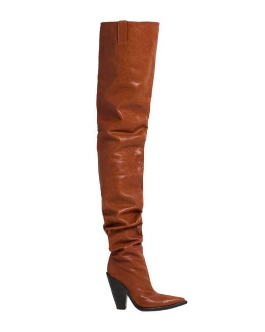 Philosophy Di Lorenzo Serafini Brown Tan Boot Leather