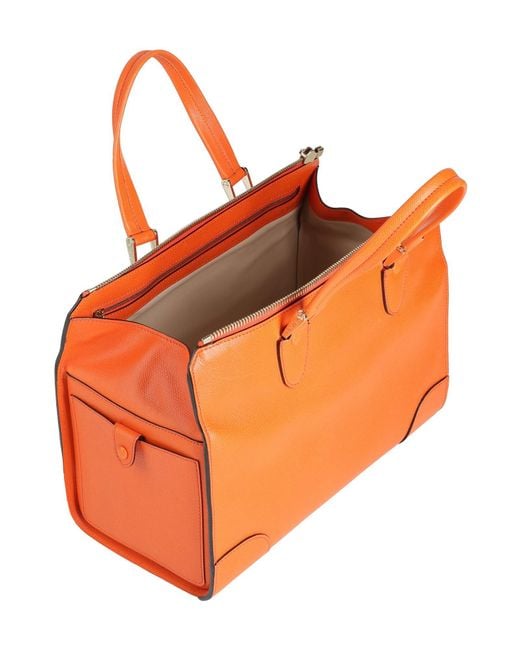Valextra Orange Handbag