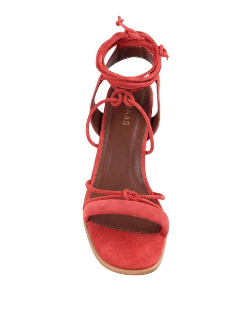 Alohas Red Sandals