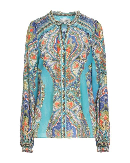 Hale Bob Blue Shirt
