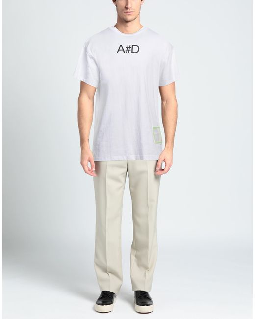 Alessandro Dell'acqua White T-shirt for men