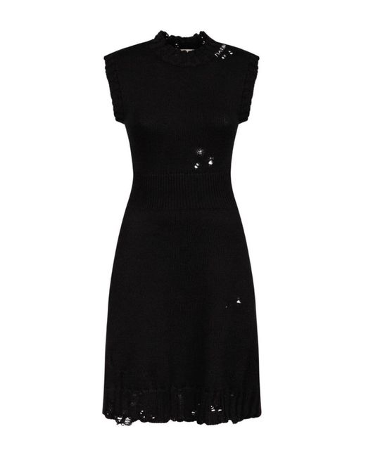Marni Black Midi-Kleid