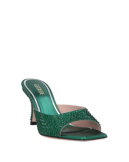 Gedebe Green Sandale