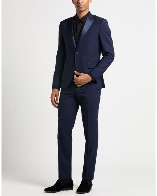 Traje Brian Dales de hombre de color Blue