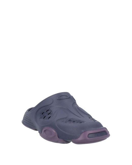 Oakley Blue Mules & Clogs Rubber for men
