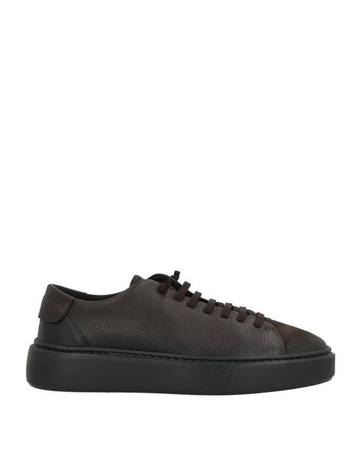 Fabiano Ricci Black Sneakers for men