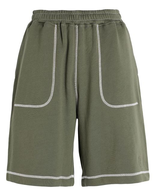 NINETY PERCENT Green Shorts & Bermuda Shorts
