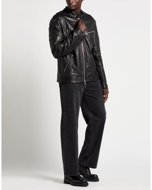 Dondup Black Jacket for men